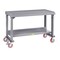 Little Giant Mobile Workbench, 30" x 48", 6" Polyurethane, Floor Lock, 3,600 lbs. WSL230486PYFL - alternate 2